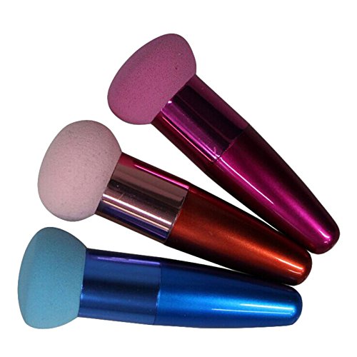 Small Beauty Makeup Sponge Blender Flawless Smooth Round Shaped Powder Puff(Colour Random)