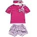 TiaoBug Baby Girls Outfits Bowknot Top T-Shirt Shorts Pants with Headband Clothing Set