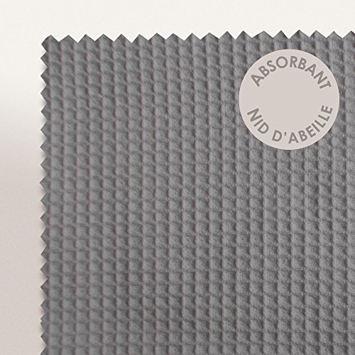 Duschtuch, 70 x 140 cm Waffelpique Pure Waffle 300 g/m² grau anthrazit - 2