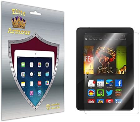 Elite Armour Screen Protector for Kindle Fire HDX 8.9. "Matte" PET Made in Japan Retail Packaging (2-Pack)