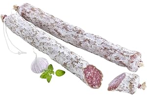 ‎ALMGOURMET Almgourmet - luftgetrocknete Salami aus Italien - 3 Stück je 170g - leicht süßlich mit festem Biss