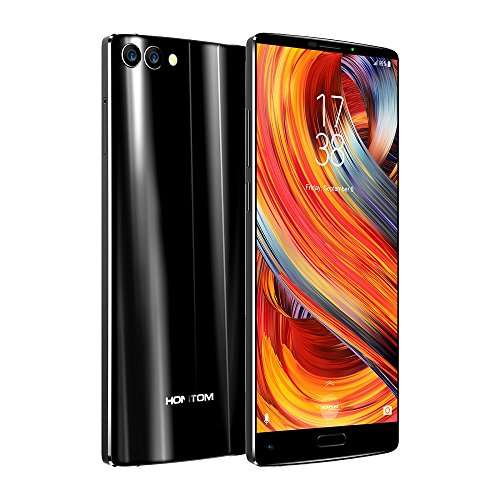 HOMTOM S9 Plus Smartphone 5,99 Pollici Schermo Telefoni, 4G Android 7,0, 13,0MP Anteriore, 16,0MP+5,0MP Posteriore Fotocamera 5100mAh Cellulari, Processore Helio P20 da 2,3GHz Telefonia Mobile con 4GB RAM + 64GB ROM - Nero