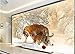 Produktbild XLi-You 3D Tapete Fresko 3D Raum Tapete Benutzerdefinierte Wandbild Bild 3D Im Osten - Nördliche Tiger Winter Schnee Malerei Foto 3D Wandbilder Tapeten Wandmalerei Hintergrundbild 150cmX100cm