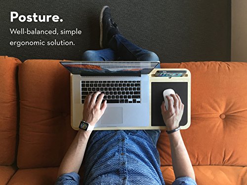 iskelter Slate 2.0 Für MacBook und Magic Maus – Essential Mobile Lapdesk – Apple Lösungen – Für MacBook Pro, Air, und – Für Profis, Designer, und Studenten - 6
