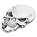 Produktbild Eizur 3D Auto-Aufkleber Schädel Zink Legierung Metall Auto Motorrad Aufkleber Skelett Knochen Emblem Badge Car Styling Zubehör Größe 3.4*5cm--Silber