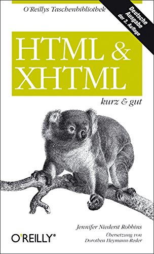 Download HTML & XHTML - kurz & gut Download HTML & XHTML - kurz & gut