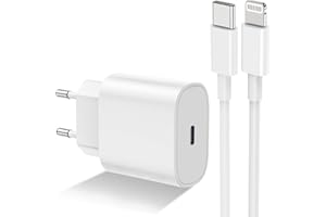 THIYNIYA Caricatore iPhone 13 12 14 11 Apple Originale Certificato MFi, 20W Caricatore Rapido PD Power Delivery, Caricabatterie USB C Lightning Cavo 2M per iPhone Pro Max Mini XS XR SE iPad