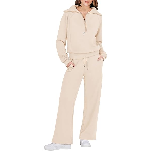 Dames Beige Trainingspak Dames Katoen Trainingspak Dames Sale