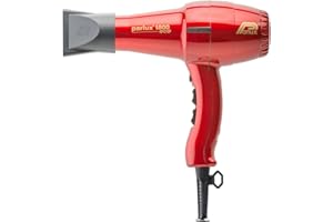 Parlux Profesjonalna suszarka do włosów 1800, czerwona