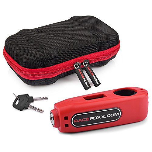 Preisvergleich Produktbild Bremshebelschloss, rot, RACEFOXX