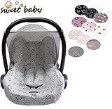 Lavado a mano o a 40 °C. Sweet Baby ** Set of 3 ** Funda + Capota + Cinturón acolchado para Maxi-Cosi Cabrio, Pebble..