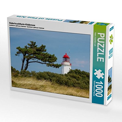 Preisvergleich Produktbild Süderleuchtturm-Hiddensee 1000 Teile Puzzle quer (CALVENDO Orte)