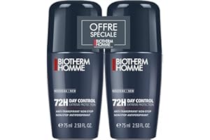 Biotherm Homme 72H Day Control Extreme Protection Non-Stop Anti-Perspirant Roll-On 2 x 75ml
