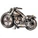 Produktbild Vintage Retro Motorrad Style Studenten Alarm Clock Tisch Schreibtisch Time Clock Cool Motorrad Modell Home Office Regal Dekoration Neuheit Urlaub Kinder Erwachsene Geburtstagskinder Geschenk-Brown