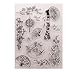 Produktbild Tiyee Weihnachten Clear Stamps, Blumen Vogel Klar Silikon Dichtung Stempel DIY Album Scrapbooking Foto Karte Decor