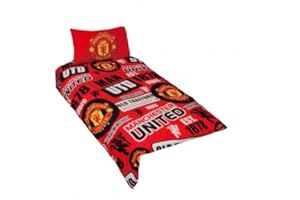Manchester United FC. Single Reversible Duvet Set