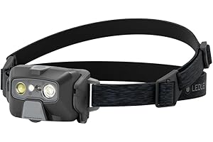 ‎LEDLENSER Ledlenser HF6R Core Stirnlampe Led wiederaufladbar | LED Kopflampe 800 Lumen | Adventure Headlights wasserdicht mit Rotlicht | Outdoor Stirnleuchte | Headlamp | wasserdichte Kopftaschenlampe IP68
