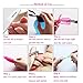 Anself 5Pcs UV Gel Nail Removers Soaker Caps Nail Polish Soak Off Toenail Clips