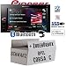 Produktbild Opel Corsa C schwarz - Pioneer MVH-AV290BT - 2DIN USB Bluetooth Touch iPhone Android Autoradio - Einbauset
