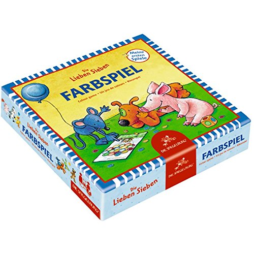 Preisvergleich Produktbild The Friendly Seven Meine ersten Spiele - Farbspiel Die Lieben Sieben
