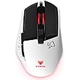 EvoFox Phantom 2 Programmable Gaming Mouse, 8 Programmable Buttons | High Performance 1000Hz Polling Rate | Ultra-Responsive 7000 FPS | 12800 DPI | RGB Lights with Music sync Mode,Windows Software