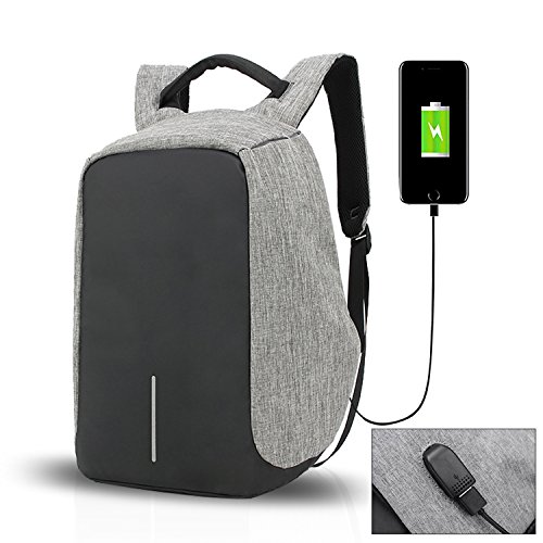 FANDARE Anti-Diebstahl Rucksäcke Laptop Geschäft Stoßfest Notebook 15.6 Zoll Schultasche Reisetaschen Wanderrucksäcke Wasserdicht Polyester - 4