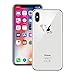Produktbild VemMore für iPhone X Hülle Silikon Transparent Schutzhülle Flexible Clear Weich TPU Gel Case Cover Durchsichtig mit Muster Handyhülle Backcover Schutz Etui Kratzfeste Soft Silicone Protective Bumper Zurück Schale Ultra Dünn Slim Scratch-Resistant Handytasche - Teufel
