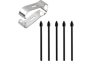 zoerbufan Set di 5 Punte di Ricambio S-Pen per Samsung Note 4 / Note 5 / Note 8 / Note 9 / Note 10 / Note 20 / S3 / S4 / S6 / S6lite / S7, P580 / P350 / P600 ECC., Stylus S