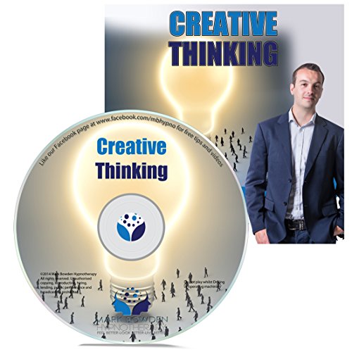 Creative Thinking Self Hypnosis CD / MP3 and APP (3 IN 1 PURCHASE!) - Unleash Your Creativity - Improve Your Imagination - Get Rid of Writer's Block and Find Inspiration New