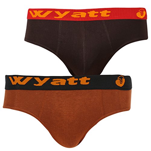 Wyatt Mens Cotton Briefs - Combo of 2 RS.149 (63.00% Off) - Amazon