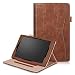 Produktbild TOTOOSE All-New Amazon Fire HD 10 Tablet (7th case, Premium All-New Amazon Fire HD 10 Tablet (7th Premium Built-in Stand Function for All-New Amazon Fire HD 10 Tablet (7th – Brown Leather