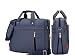 Produktbild LridSu Multifunktional 15,6 Zoll stoßfest Tablet Laptop Tasche Handtasche Computer Schultertasche für Frauen