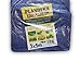 Produktbild Abdeckplane/Bodenplane mit Metallösen, 3 x 5 m, tragbar, leicht, wasserdicht, für den Außengebrauch geeignet, als Zelt, Hängematte, Sonnensegel, zum Abdecken von Autos/Motorrädern etc.