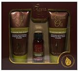 New Argan Oil With Moroccan Argan Oil Extract Gift Set - 100ml Shampoo, 100ml Conditioner + 30ml Oil