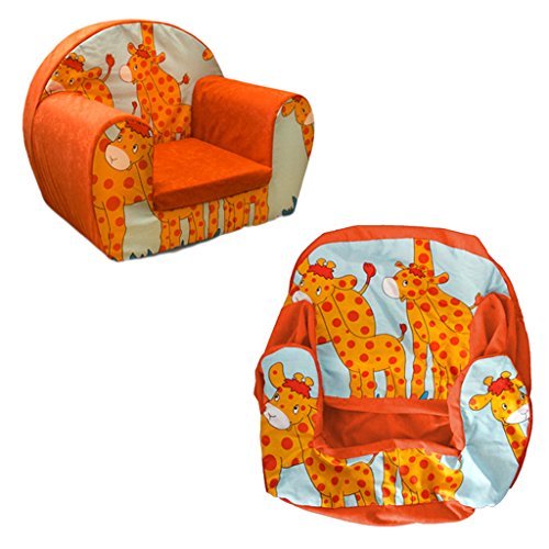 Ready Steady Bed Savannah Giraffe Cover for Children's Foam Armchair