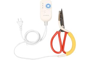 SHANRYA Forbici elettriche riscaldanti con Spina CN Regolabile, Forbici, per sarta in Tessuto