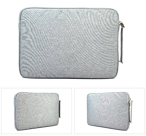 ZiXing Laptophülle Oxford Tuch Notebooktasche mit Seitentaschen mit Griff für Apple Macbook/ Acer/ Asus/ Dell/ Fujitsu/ Lenovo/ HP/ Samsung/ Sony/ Toshiba - 3