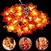 Produktbild Ahornblatt-Lichterketten mehrweg, Thinkcase Weihnachtslicht strings für Hochzeit, Weihnac htsfeier, Festival, Party Dekoration, 3M/9.84ft 20LED Batteriebetriebene/IP44 Wasserdicht,LED Lichterkette