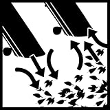 Einhell 3433600 Power X-Change Cordless Leaf Blower, Red