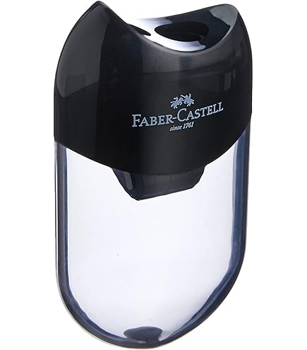 Temperamatite Faber-Castell Richiudibile A 1 Foro - Con Serbatoio - Per Matite Colorate E Grafite - Foto 10