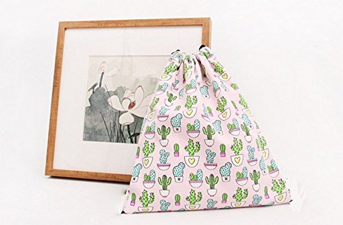 Cdet 1 Pcs Lagerung Tasche Kaktus Groß Baumwolle Strahl Mund Kordelzug Tee Geschenk Süßigkeiten Rauchen Taschen Aufbewahrungsbeutel Kosmetiktaschen Wäschesack Aufbewahrungs Tasche - 2