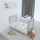 Babyzimmer Felix mit 3 türigem Kleiderschrank in der Trendfarbe akaziengrau - 4