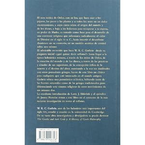 Orfeo y la religión griega: Estudio sobre el movimiento órfico (El Árbol del Paraíso)