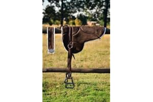 Cwell Equine New Non slip Bottom Micro suede BAREBACK Saddle PAD with free girth and stirrups BLACK, BROWN