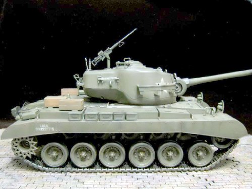 Heng Long RC US M26 Pershing Snow Leopard Tank 1/16 (Metal Pro Version) 2.4G ! by Big Boyz®