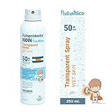 heliocare spray solar 50 spf Fotoprotector corporal para niños de muy alta protección SPF 50+ UVB y UVA.