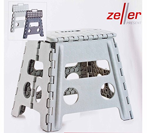 1x Zeller Klapphocker, Kunststoff, sort. Größe in cm: 37x30x32