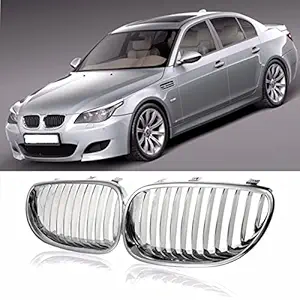 A to Z 5 Series Grill Compatible With Bmw 5 Series Grill 5 Series E60 2004-2010 Chrome