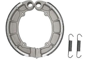 S SYUU Motorcycle Rear Brake Shoe compatible with/for KLF300 1989-2005 KVF300 KVF400 1999-2002 KLF400 1993-1999 KLF 300 400 KVF 300 400 K710
