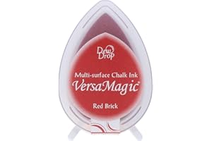 Tsukineko Versamagic Dew Drop Tamponcini d'inchiostro Ink Pad, Red Brick